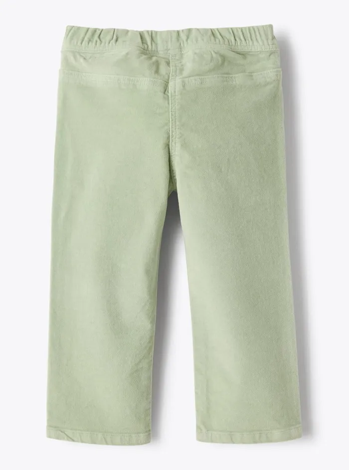 Trousers And Skirts Baby 036 Il Gufo Smooth Velvet Trousers