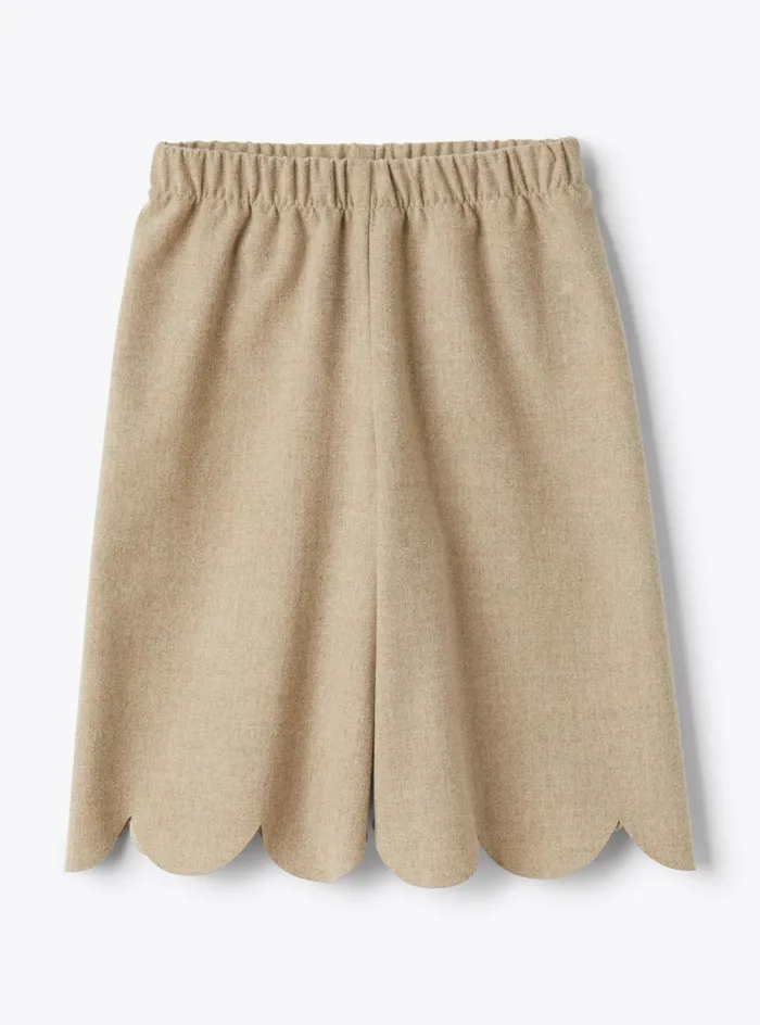 Trousers And Skirts Baby 036 Il Gufo Wideleg Technowool Trousers
