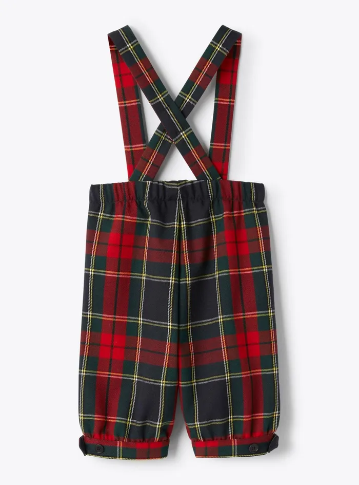 Trousers Baby 036 Il Gufo Tartan Technowool Overall