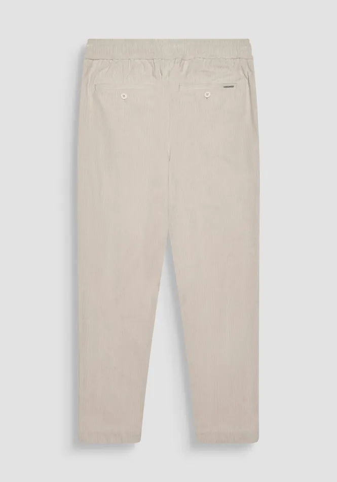 Trousers Men Antony Morato Regular Fit Worked Corduroy Trousers Paper