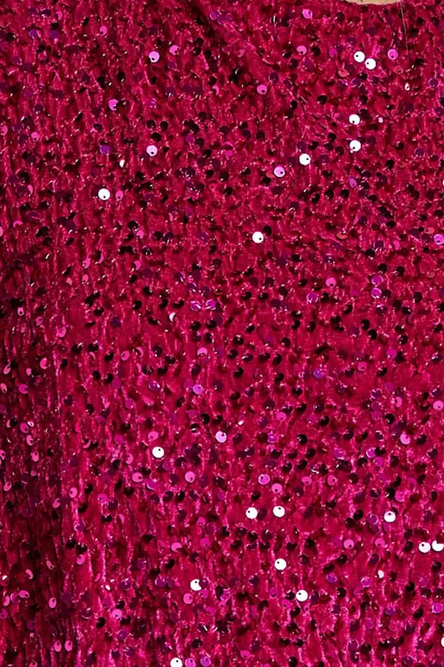 Valetta Mini Dress 8211 Sequin Low Back Shift Dress In Hot Pink Women Showpo Curve Clothes