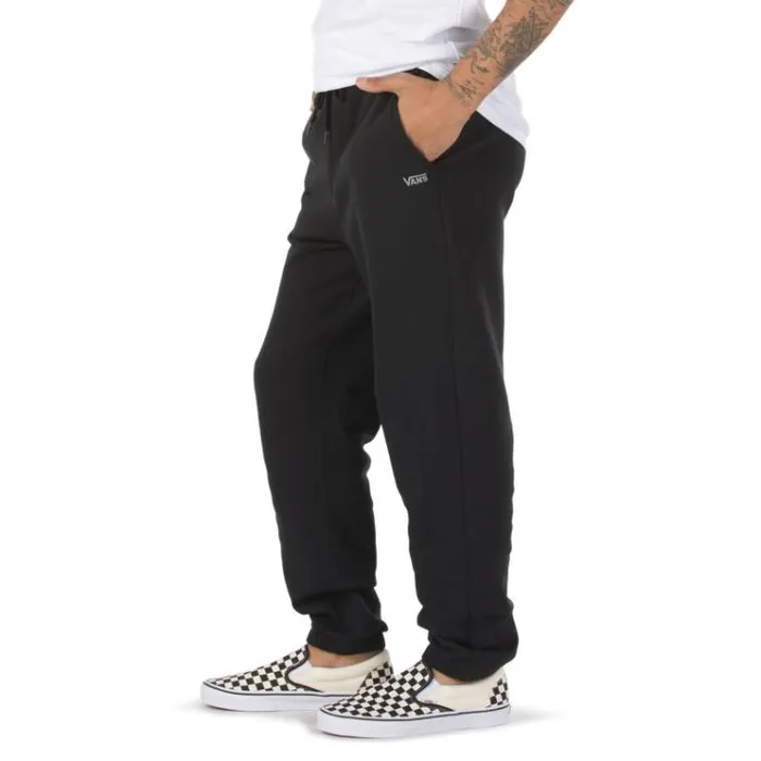 Vans Basic Fleece Pant Black Mens Pants and Denim Vans Basic Fleece Pant Black Mens Pants and Denim