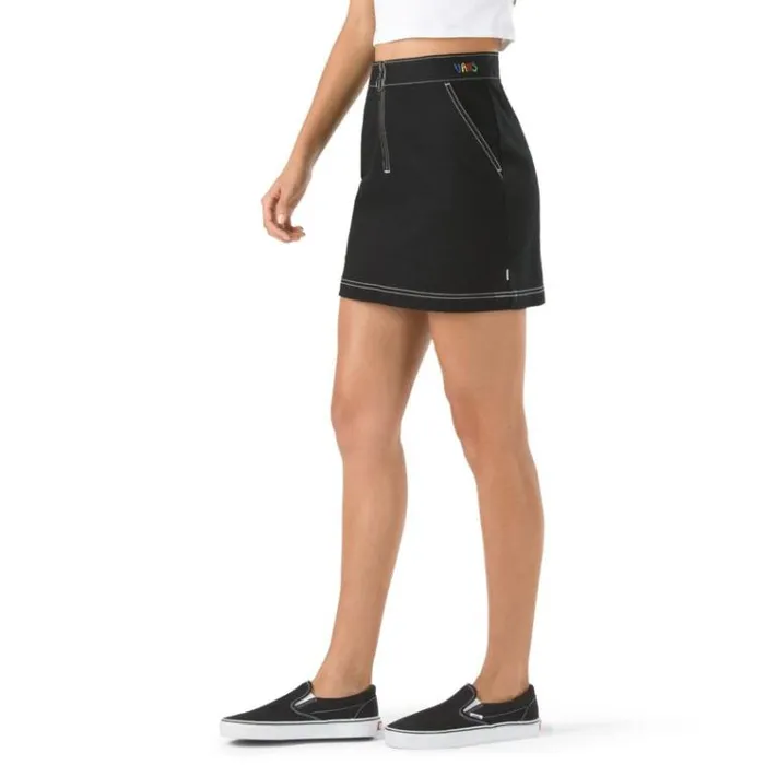 Vans Brighton Skirt Black Womens Dresses Vans Brighton Skirt Black Womens Dresses