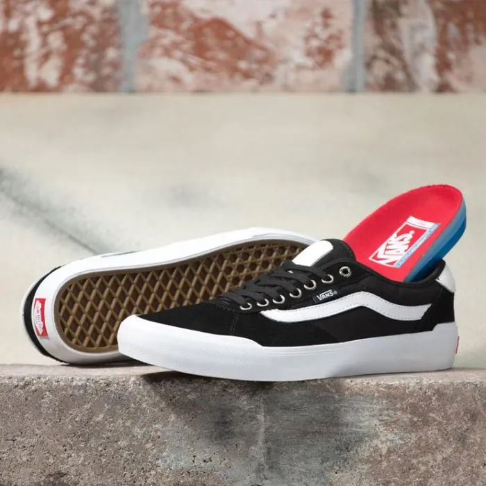 Vans Chima Pro 2 Black White MensWomens Pro Skate