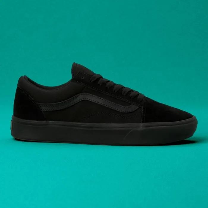 Vans ComfyCush Old Skool BlackBlack Mens Classics Shoes Vans ComfyCush Old Skool BlackBlack Mens Classics Shoes
