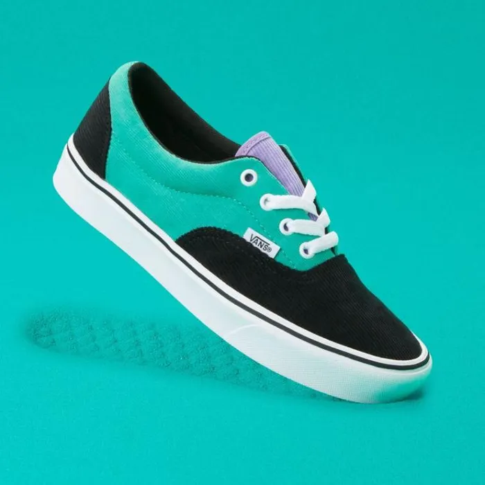 Vans Cord ComfyCush Era BlackVerbenaMarine MensWomens Classics Shoes