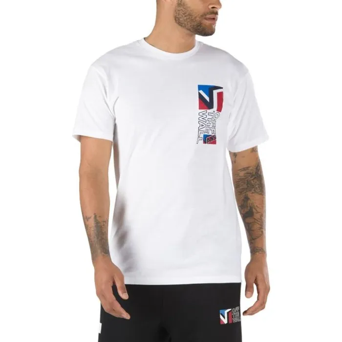 Vans Dimensions TShirt White Mens TShirts and Tanks Vans Dimensions TShirt White Mens TShirts and Tanks