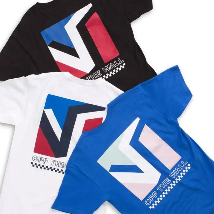 Vans Dimensions TShirt White Mens TShirts and Tanks Vans Dimensions TShirt White Mens TShirts and Tanks