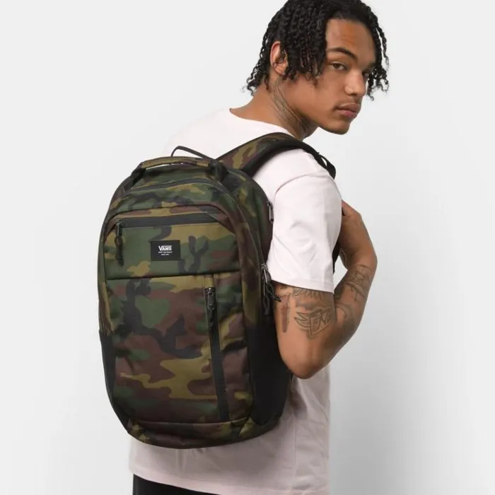 Vans Disorder Plus Backpack Classic Camo MensWomens Backpacks and Bags