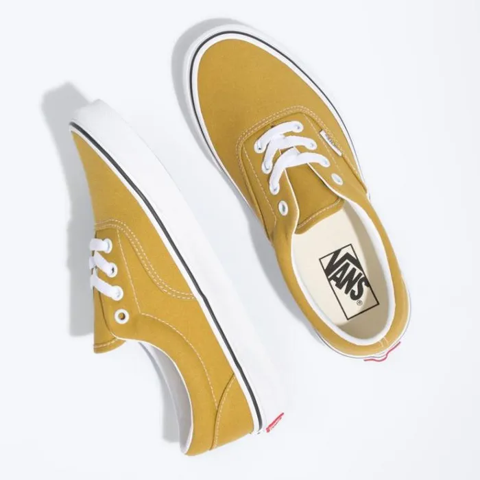 Vans Era Olive OilTrue White MensWomens Classics Shoes Vans Era Olive OilTrue White MensWomens Classics Shoes