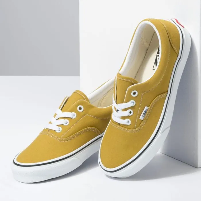 Vans Era Olive OilTrue White MensWomens Classics Shoes Vans Era Olive OilTrue White MensWomens Classics Shoes