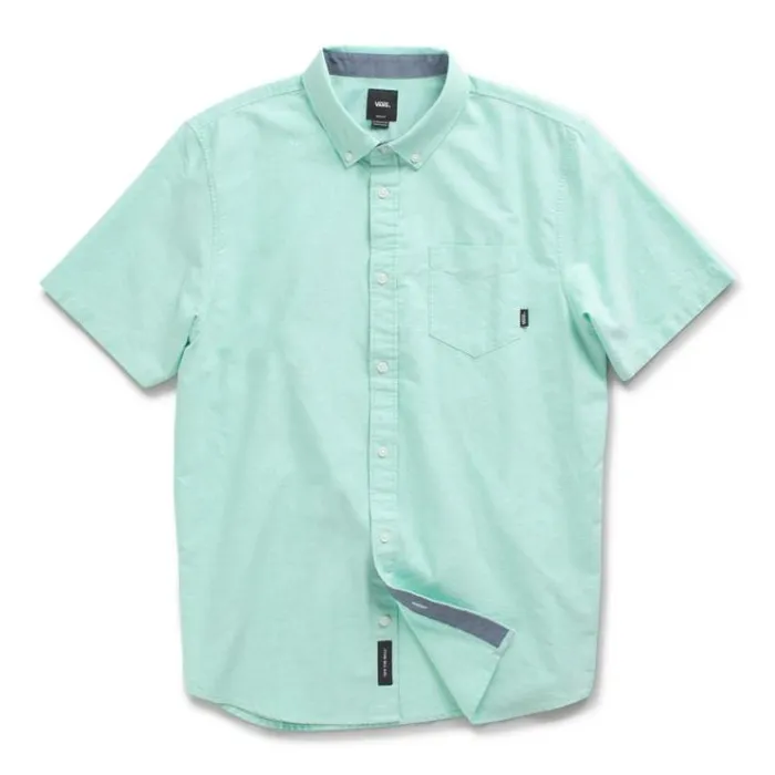 Vans Houser Buttondown Shirt Dusty Jade Green Mens Shirts and Flannels Vans Houser Buttondown Shirt Dusty Jade Green Mens Shirts and Flannels