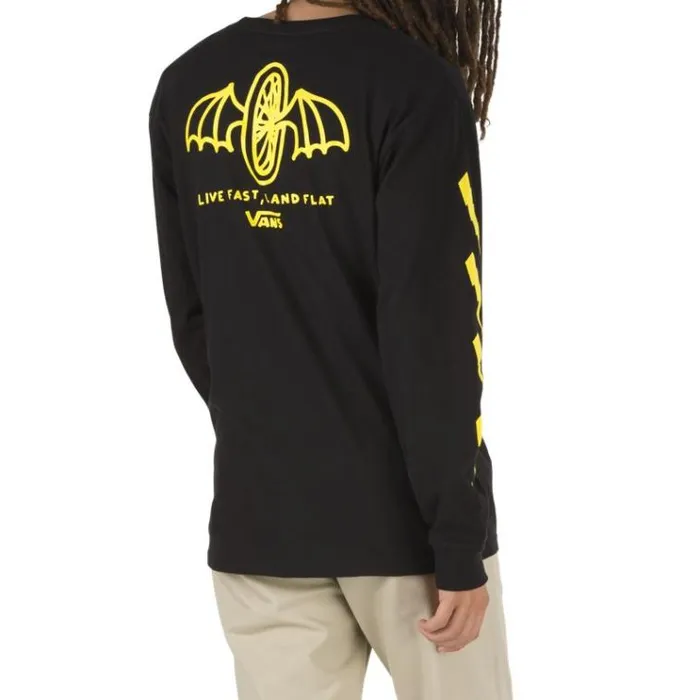 Vans Larry Edgar Long Sleeve TShirt Black Mens TShirts and Tanks