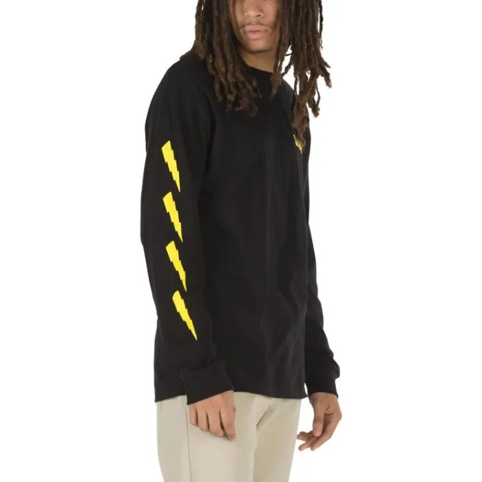 Vans Larry Edgar Long Sleeve TShirt Black Mens TShirts and Tanks