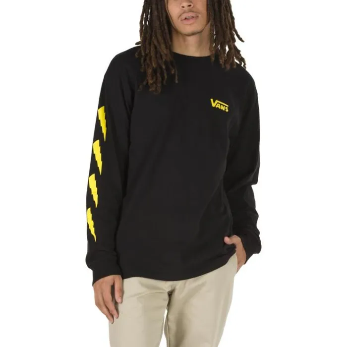 Vans Larry Edgar Long Sleeve TShirt Black Mens TShirts and Tanks