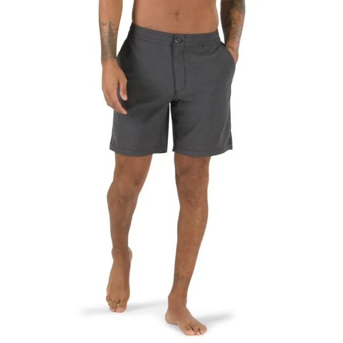 Vans Microplush 18034 Decksider Black Mens Shorts and Boardshorts Vans Microplush 18034 Decksider Black Mens Shorts and Boardshorts