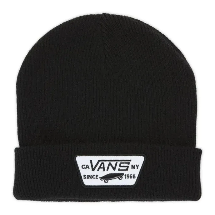 Vans Milford Beanie Black Mens Hats and Beanies