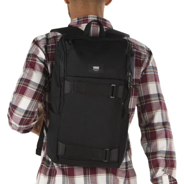 Vans Obstacle Skatepack Black Ripstop MensWomens Backpacks and Bags