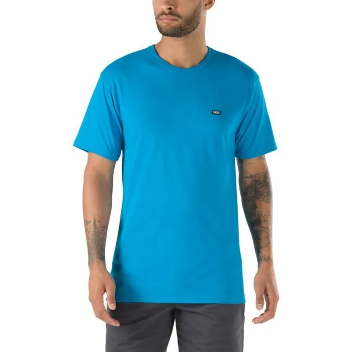 Vans Off The Wall Classic Tee Blue Jewel MensWomens TShirts and Tanks