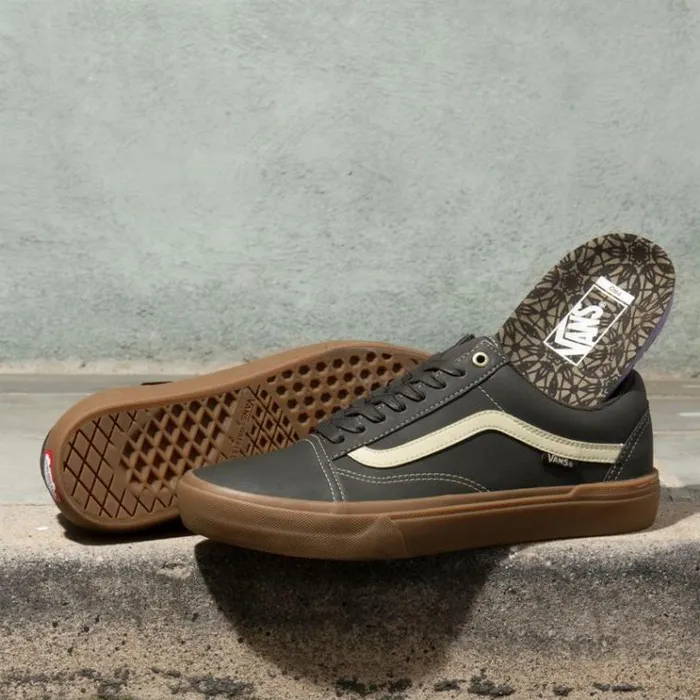 Vans Old Skool Pro BMX Dennis Enarson OliveGum Mens BMX Shoes
