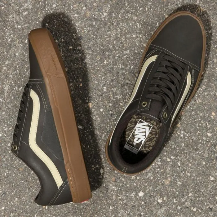 Vans Old Skool Pro BMX Dennis Enarson OliveGum Mens BMX Shoes Vans Old Skool Pro BMX Dennis Enarson OliveGum Mens BMX Shoes