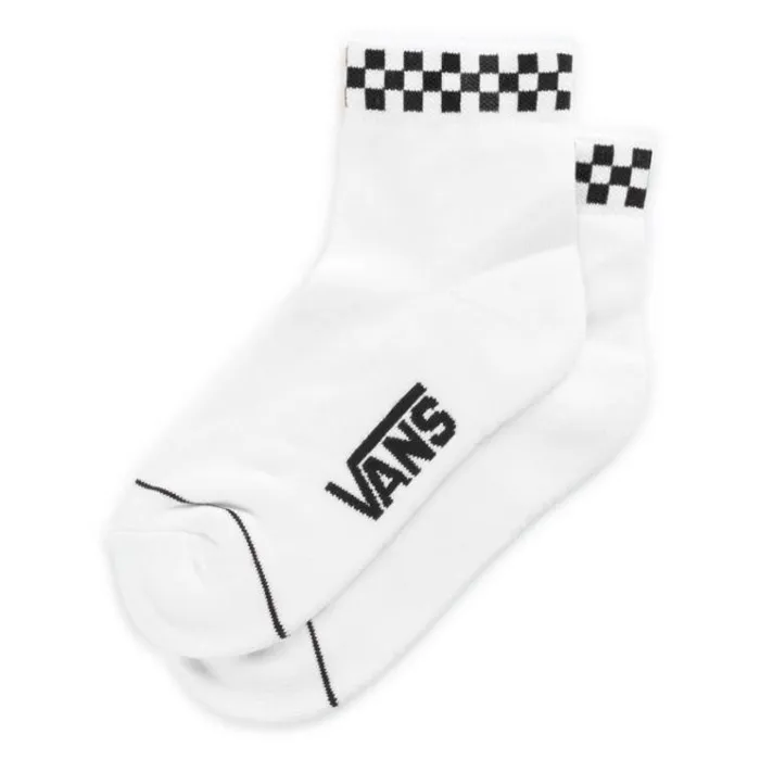 Vans PeekACheck Crew Sock WhiteBlack Womens Socks Vans PeekACheck Crew Sock WhiteBlack Womens Socks
