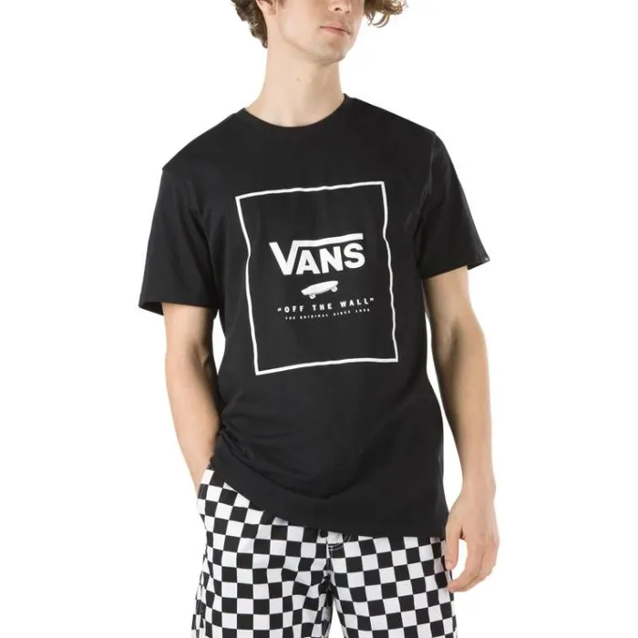 Vans Print Box TShirt BlackWhite Mens TShirts and Tanks