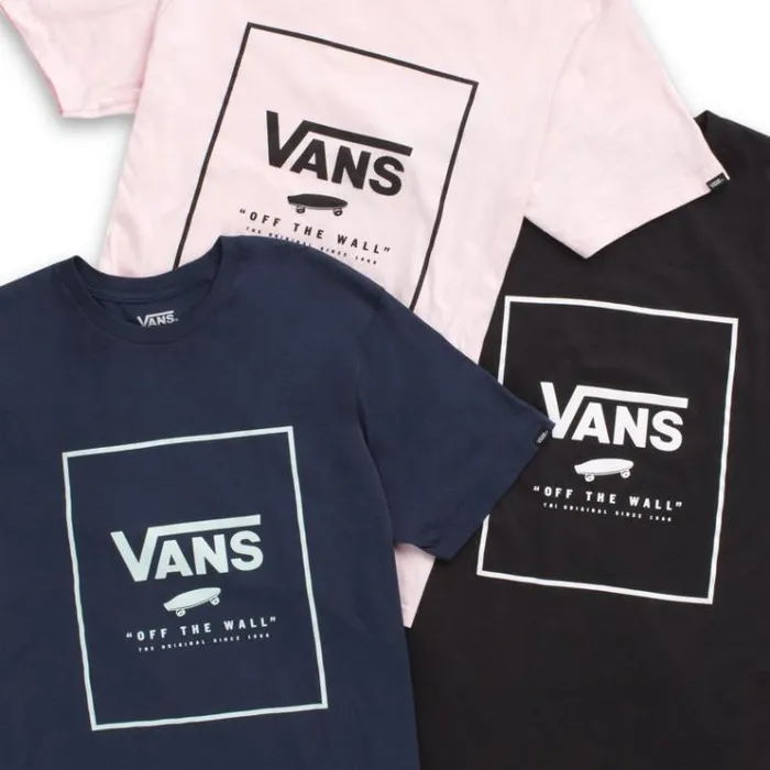Vans Print Box TShirt BlackWhite Mens TShirts and Tanks Vans Print Box TShirt BlackWhite Mens TShirts and Tanks