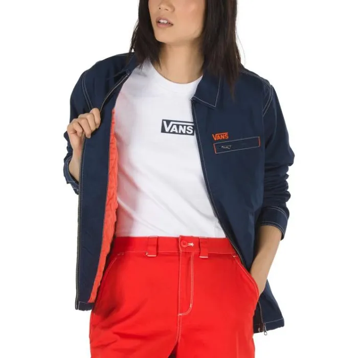 Vans Pro Stitched Station Jacket Dress Blues Womens Hoodies and Jackets Vans Pro Stitched Station Jacket Dress Blues Womens Hoodies and Jackets
