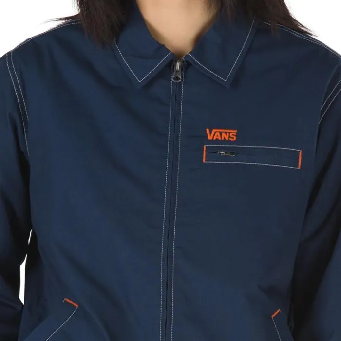 Vans Pro Stitched Station Jacket Dress Blues Womens Hoodies and Jackets Vans Pro Stitched Station Jacket Dress Blues Womens Hoodies and Jackets