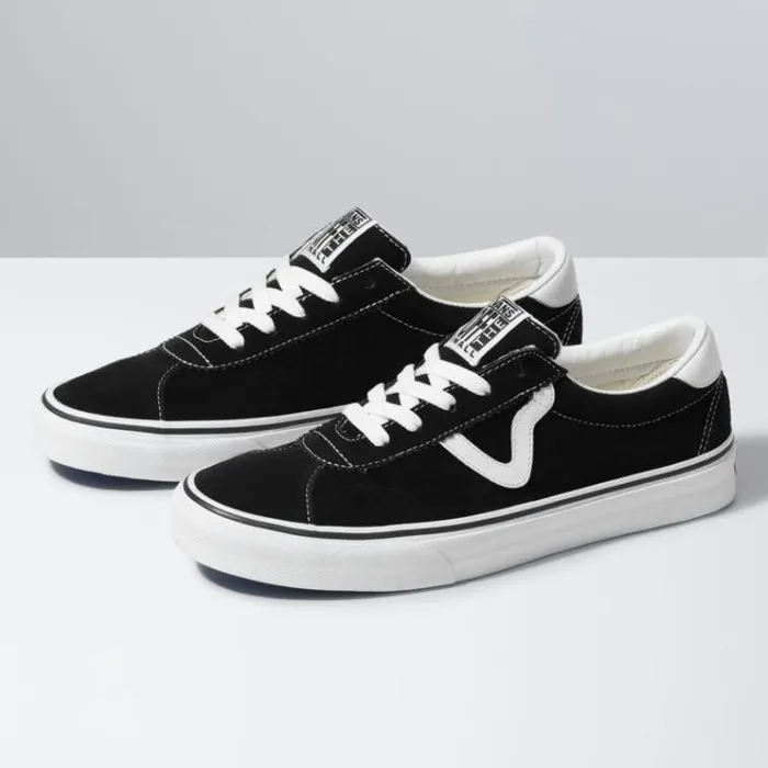 Vans SuedeSport Black Mens Classics Shoes