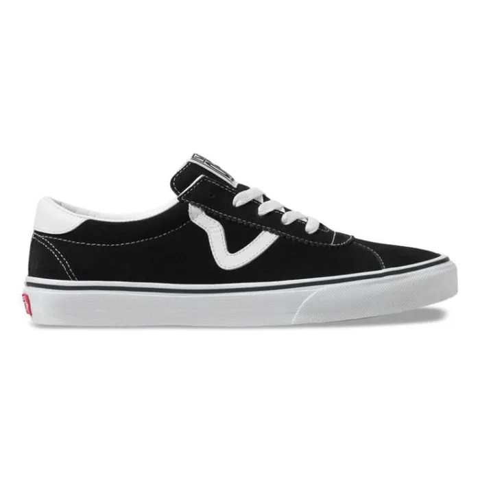 Vans SuedeSport Black Mens Classics Shoes Vans SuedeSport Black Mens Classics Shoes