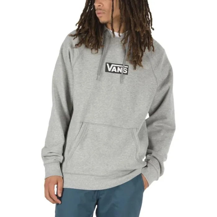 Vans Versa Standard Hoodie Cement Heather Mens Hoodies and Jackets
