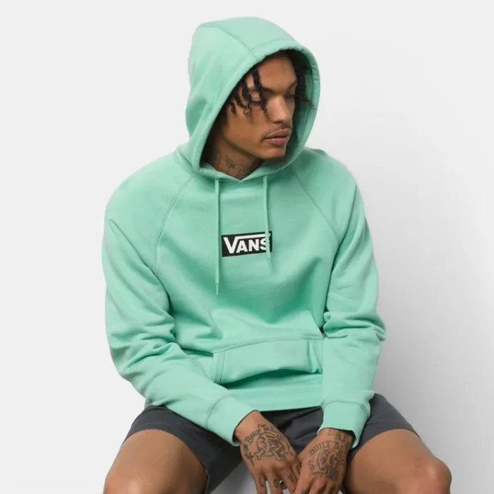 Vans Versa Standard Hoodie Dusty Jade Green Mens Hoodies and Jackets
