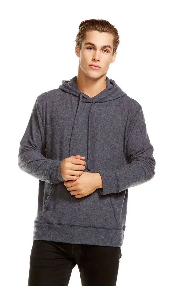 VINTAGE KNIT SLEEPWEAR LS HOODIE PULLOVER Mens Outerwear Chaser Brand