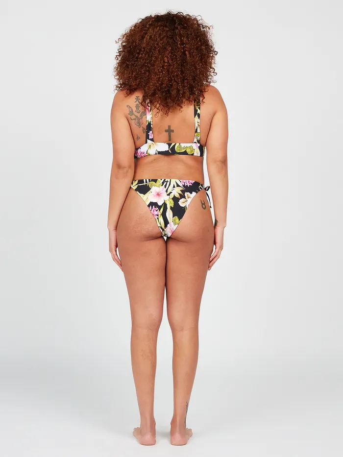 Volcom Bikinis Shore Can Skimpy Bikini Bottom 8211 Black Black 8211 Womens