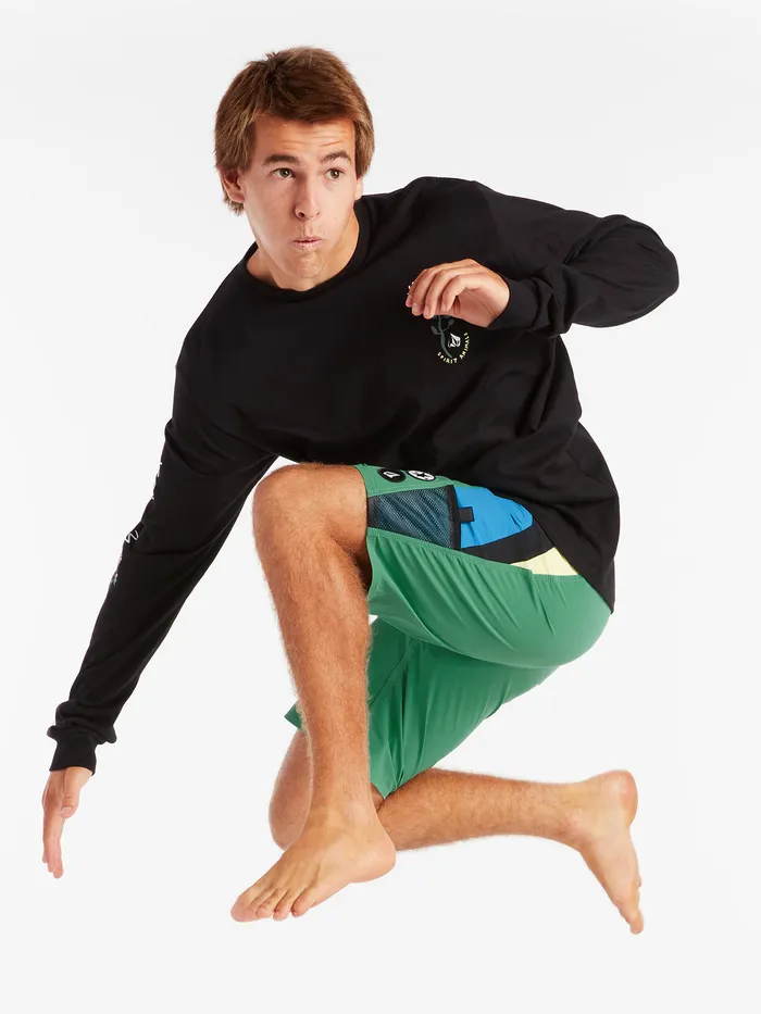 Volcom Boardshorts and Trunks Surf Vitals Noa Deane Liberator Trunks 8211 Pine Pine 8211 Mens