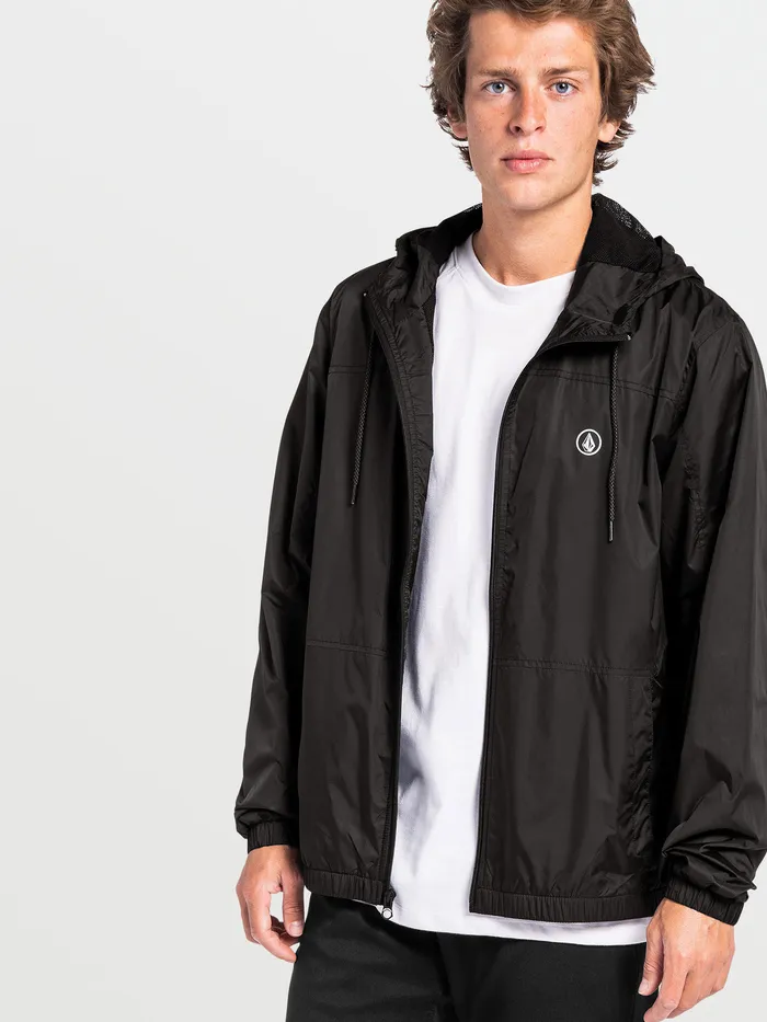 Volcom Jackets Ermont Light Jacket 8211 Black Black 8211 Mens
