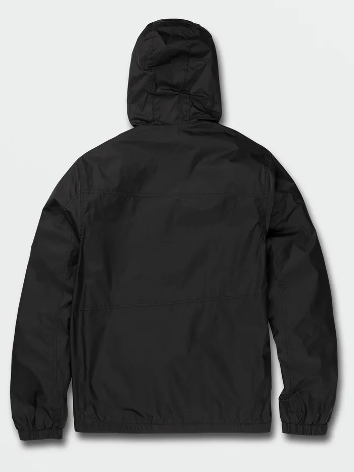 Volcom Jackets Ermont Light Jacket 8211 Black Black 8211 Mens