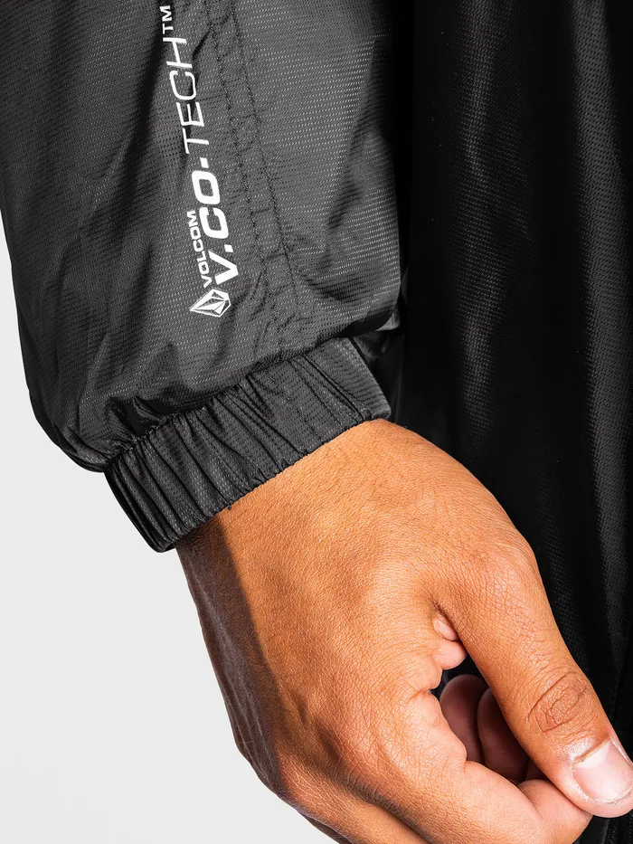 Volcom Jackets Ermont Light Jacket 8211 Black Black 8211 Mens