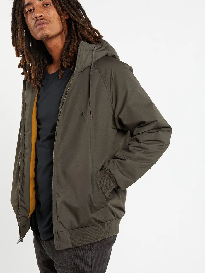Volcom Jackets Hernan 5K Jacket 8211 Lead Lead 8211 Mens