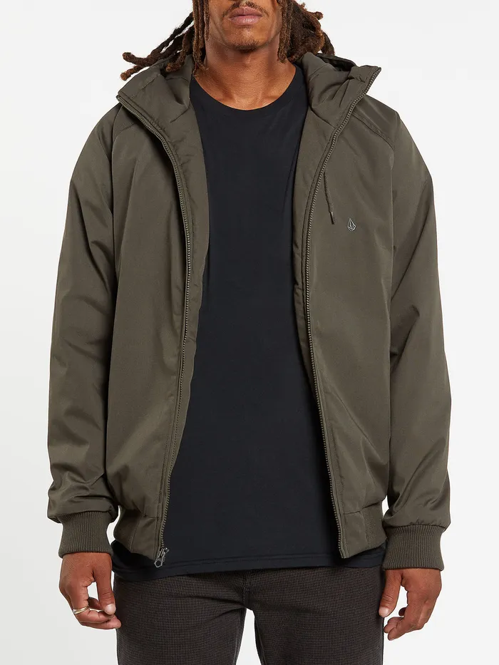 Volcom Jackets Hernan 5K Jacket 8211 Lead Lead 8211 Mens