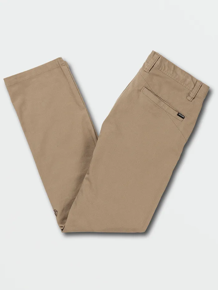 Volcom Pants Frickin Modern Stretch Pants 8211 Khaki Khaki 8211 Mens