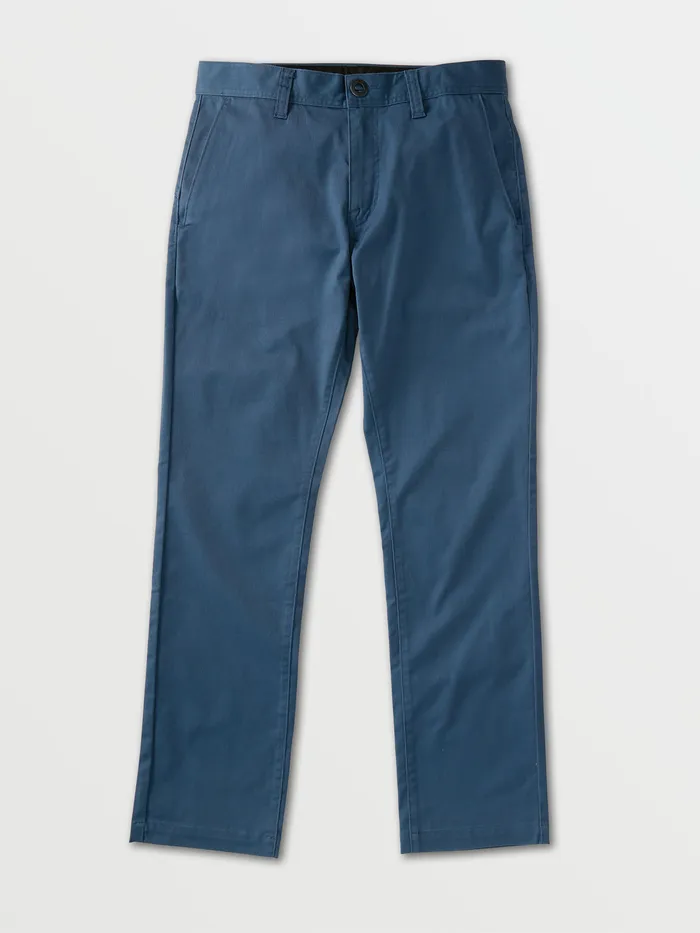 Volcom Pants Frickin Modern Stretch Pants 8211 Smokey Blue Smokey Blue 8211 Mens