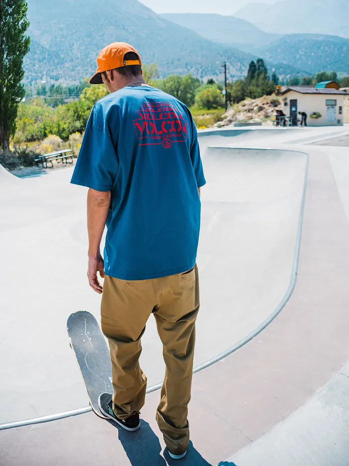 Volcom Pants Frickin Skate Chino Pants 8211 Dark Khaki Dark Khaki 8211 Mens