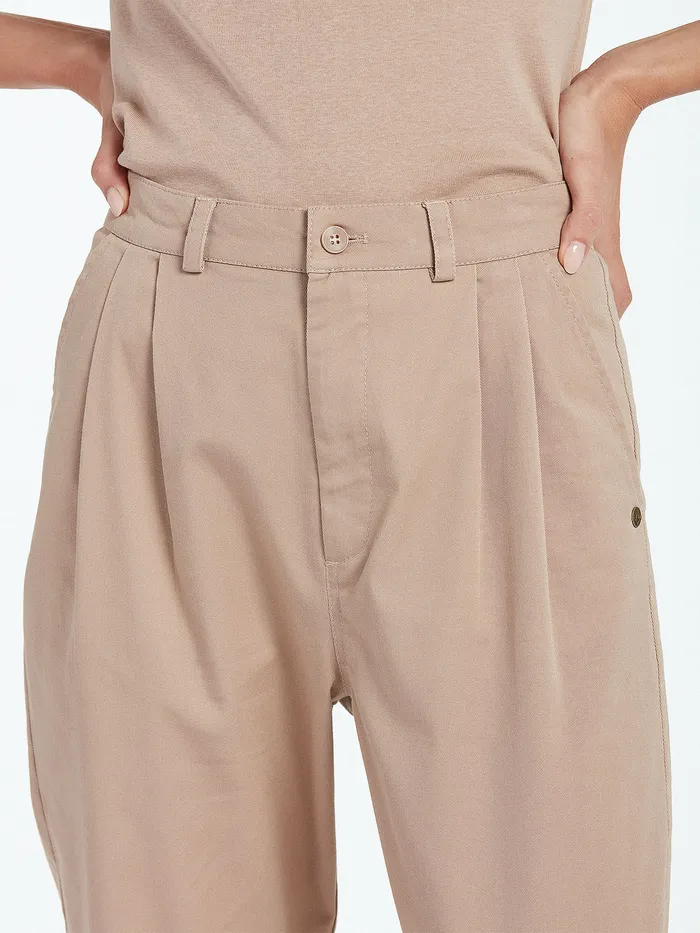 Volcom Pants Frochickie Trouser 8211 Stone Stone 8211 Womens