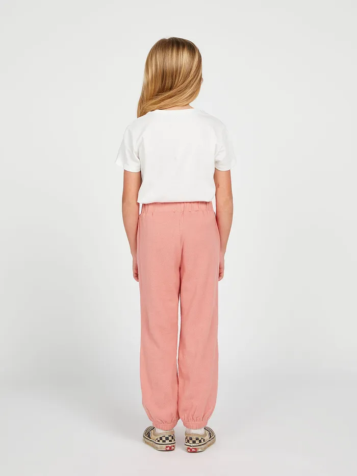 Volcom Pants Girls Lived In Lounge Fleece Pant 8211 Light Mauve Light Mauve 8211 Girls