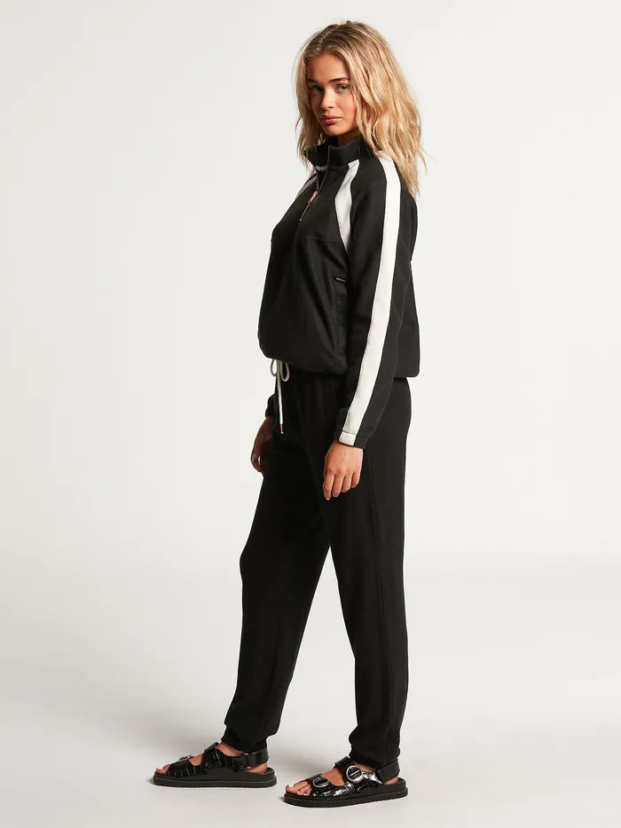 Volcom Pants Lived In Lounge Fleece Pant 8211 Black Black 8211 Womens