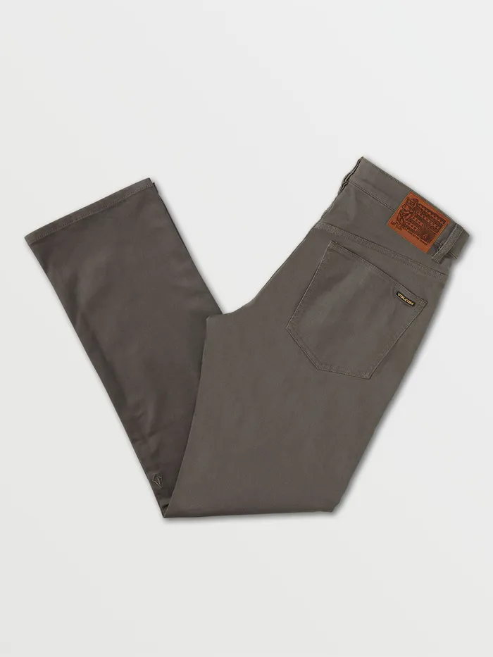 Volcom Pants Solver 5 Pocket Slub Pants 8211 Castlerock Castlerock 8211 Mens
