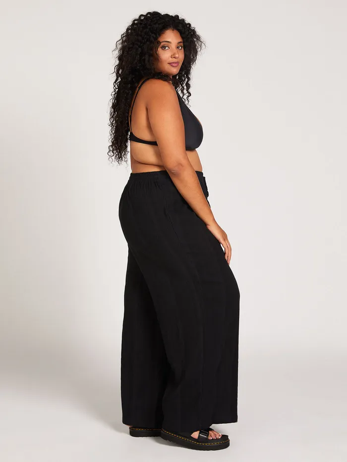 Volcom Pants Sun Spent Pants Plus Size 8211 Black Black 8211 Womens